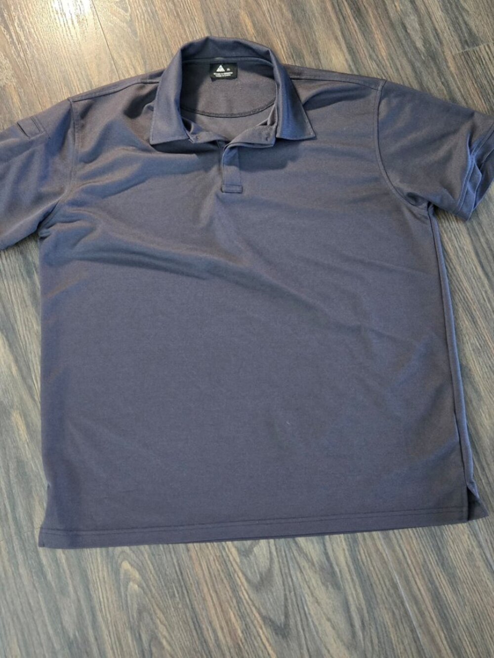 TEREDIER Men's Gray Performance Polo Shirt SIZE XL